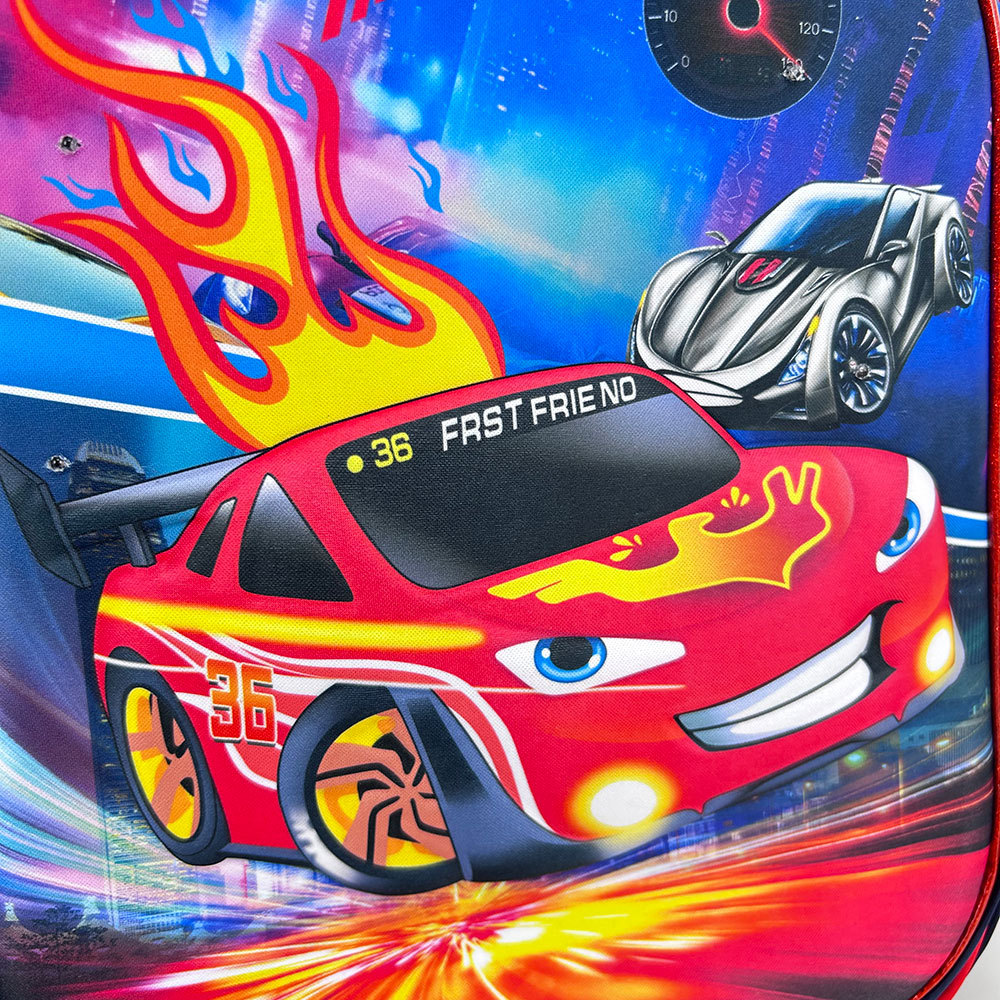 BAG345  CM-TOP Mochila Cars Escolar Primaria Para Niño Niña 3 Piezas