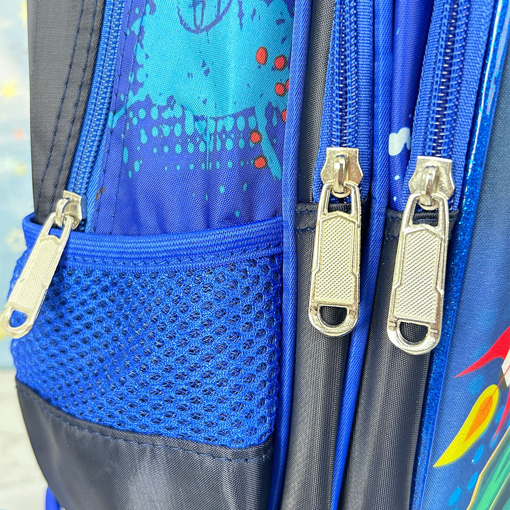 BAG342  CM-TOP Mochila Escolar Astronauta Lapicera Lonchera De 3 Piezas