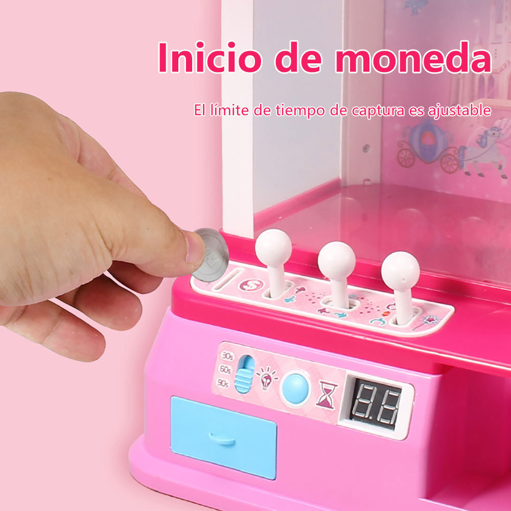 ZWWJ02  CM-TOP  Máquina De Garras Para Niños Con Peluches Y Gashapon