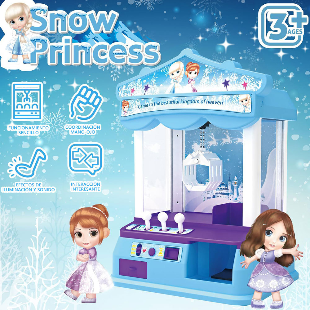 ZWWJ07  CM-TOP  Máquina De Garras De Juguetes Para Niños Con Luz Sonido Usb