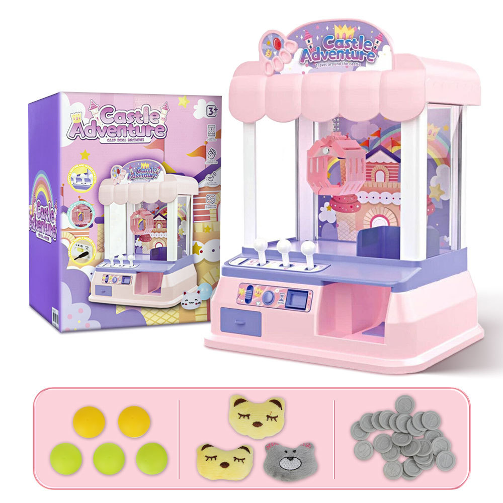 ZWWJ05  CM-TOP  Mini Máquina De Garras Con Peluches Y Cápsulas De Juguete