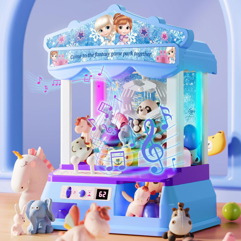 ZWWJ07  CM-TOP  Máquina De Garras De Juguetes Para Niños Con Luz Sonido Usb