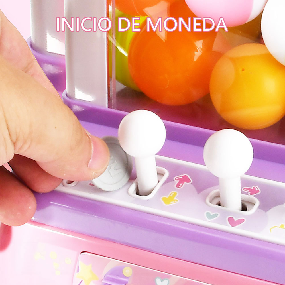 ZWWJ05  CM-TOP  Mini Máquina De Garras Con Peluches Y Cápsulas De Juguete