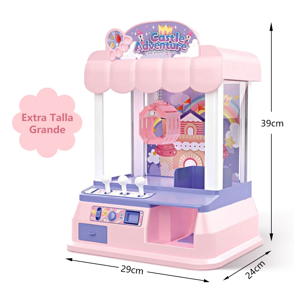ZWWJ05  CM-TOP  Mini Máquina De Garras Con Peluches Y Cápsulas De Juguete