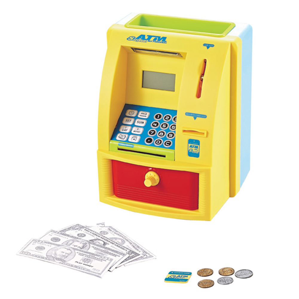 ATM57  CM-TOP  Alcancia Electronica Automatica Caja Fuerte Para Niño