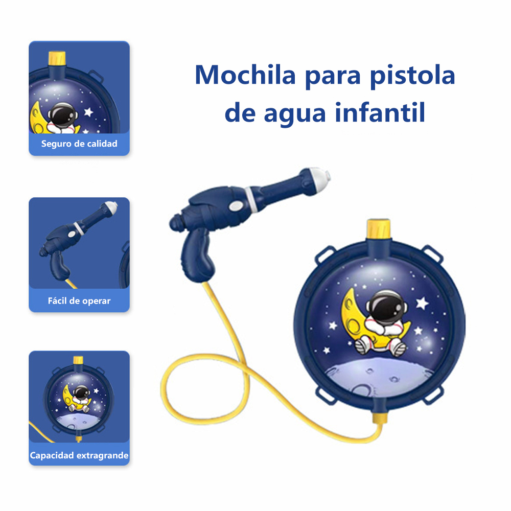 TOY903  CM-TOP  Pistola De Agua Tanque Mochila Astronaut Juguete Para Niños