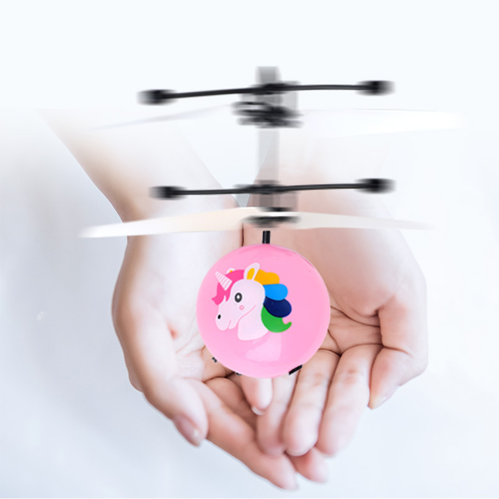 TOY636   CM-TOP  Mini Balon Drone Esfera Volador Juguete Con Sensor Luz Led