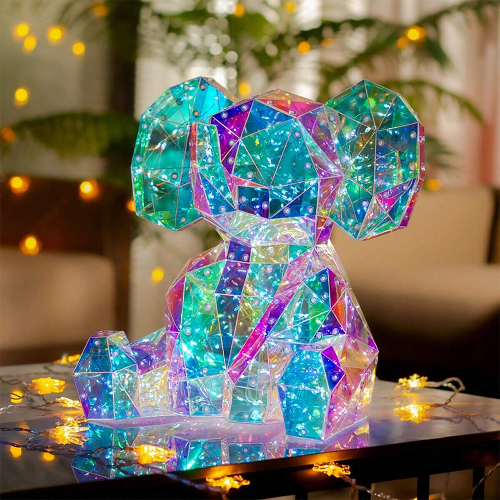 SDD1150  Luz De Noche Elefante Para Niños Navidad Lámpara Dormitorio