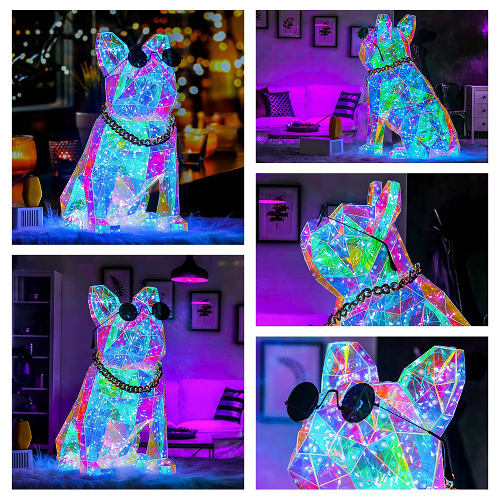 SDD1151  Lámpara De Noche De Perro Para Decoración Valentín Navidad