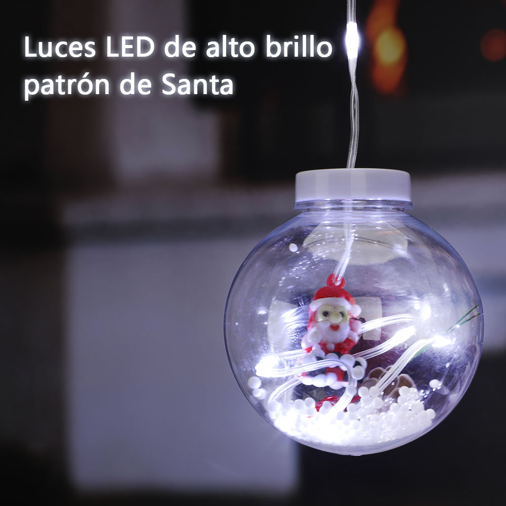 SDD138  Guirnalda De Luces Navideñas Cortina Decoración Luces Led