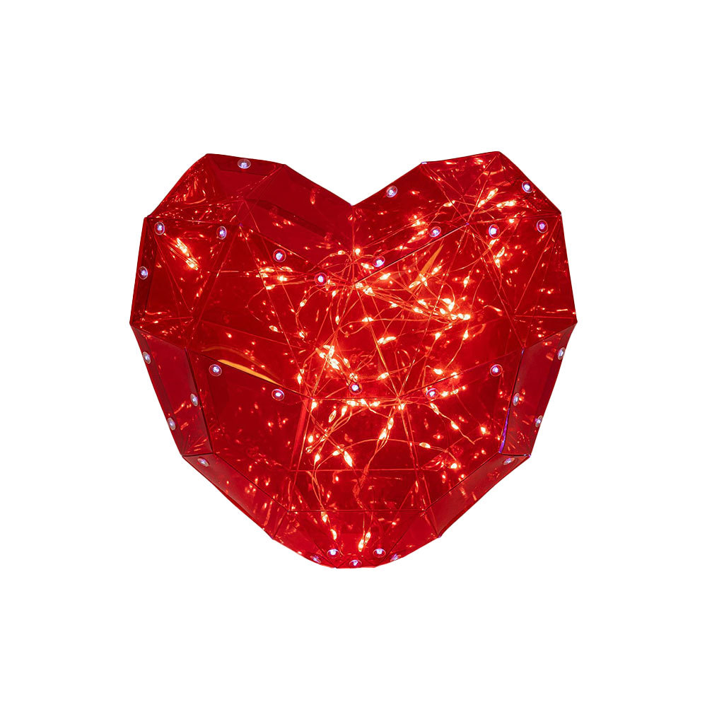 SDD1249  Lámpara De Noche Con Forma Corazón Valentín Para Dormitorio