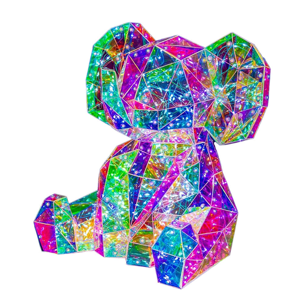 SDD1150  Luz De Noche Elefante Para Niños Navidad Lámpara Dormitorio