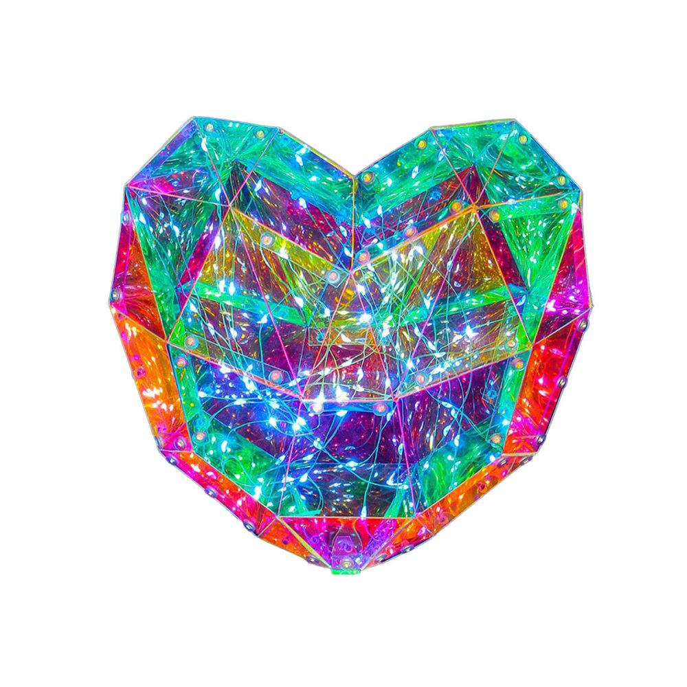 SDD1250 Luz Nocturna En Forma Corazón Noche Valentín Para Dormitorio