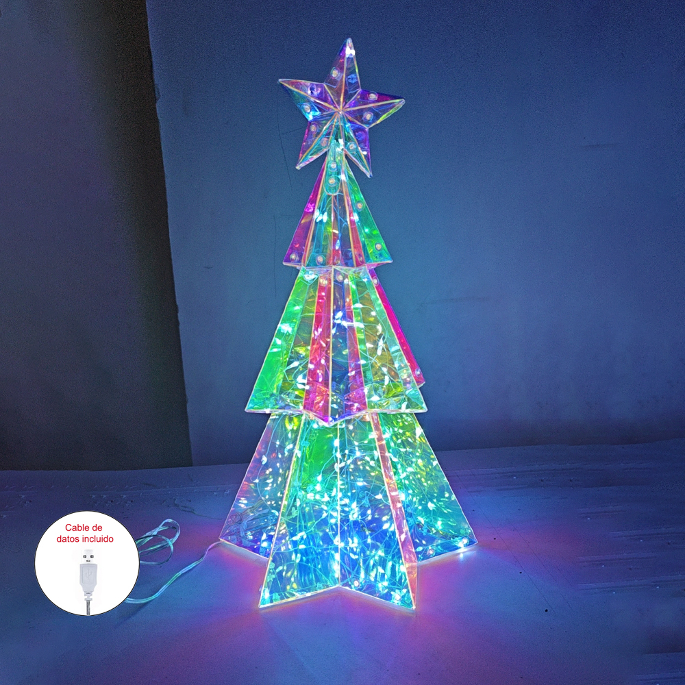 SDD1155  Árbol De Navidad De Iluminado Led Luz Navidad Decoración
