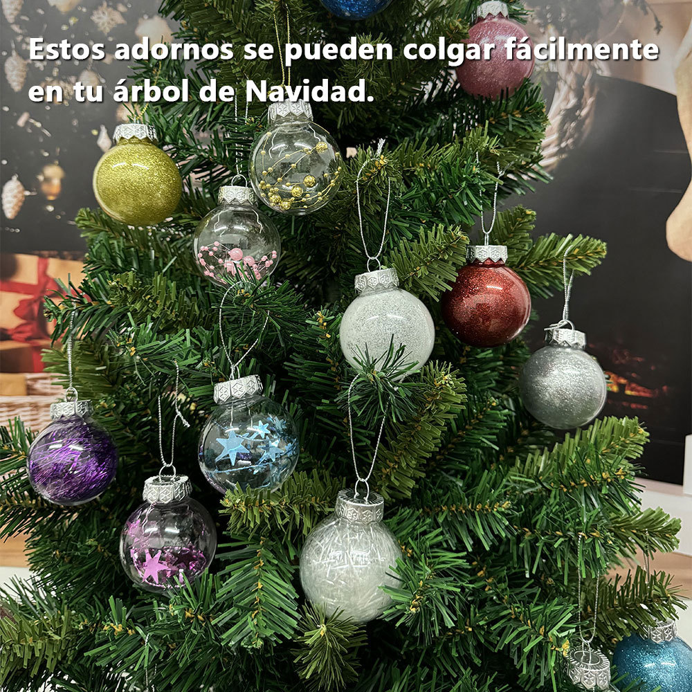 SDS4151-B  Esferas Navideñas 24pcs Adornos Decoración Para Fiesta