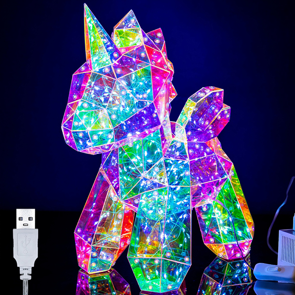 SDD1149  Unicornio Lámpara Led Iluminacion Nocturna Para Dormitorio