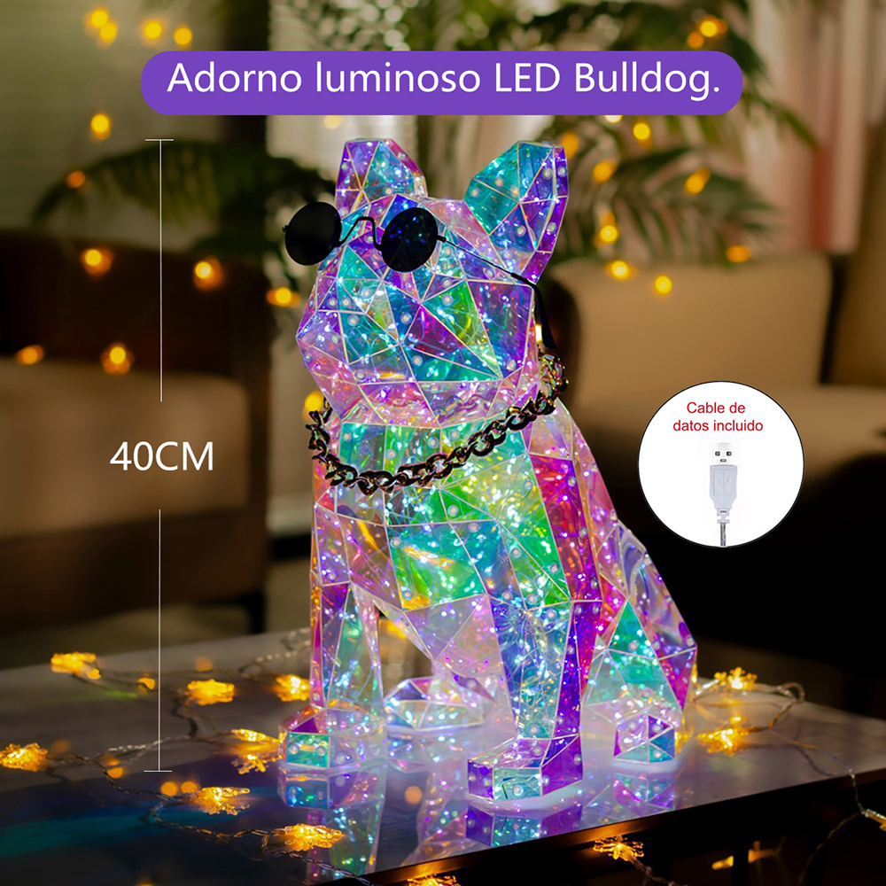 SDD1151  Lámpara De Noche De Perro Para Decoración Valentín Navidad