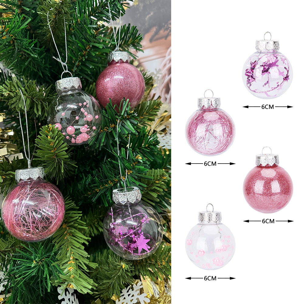 SDS4151-B  Esferas Navideñas 24pcs Adornos Decoración Para Fiesta
