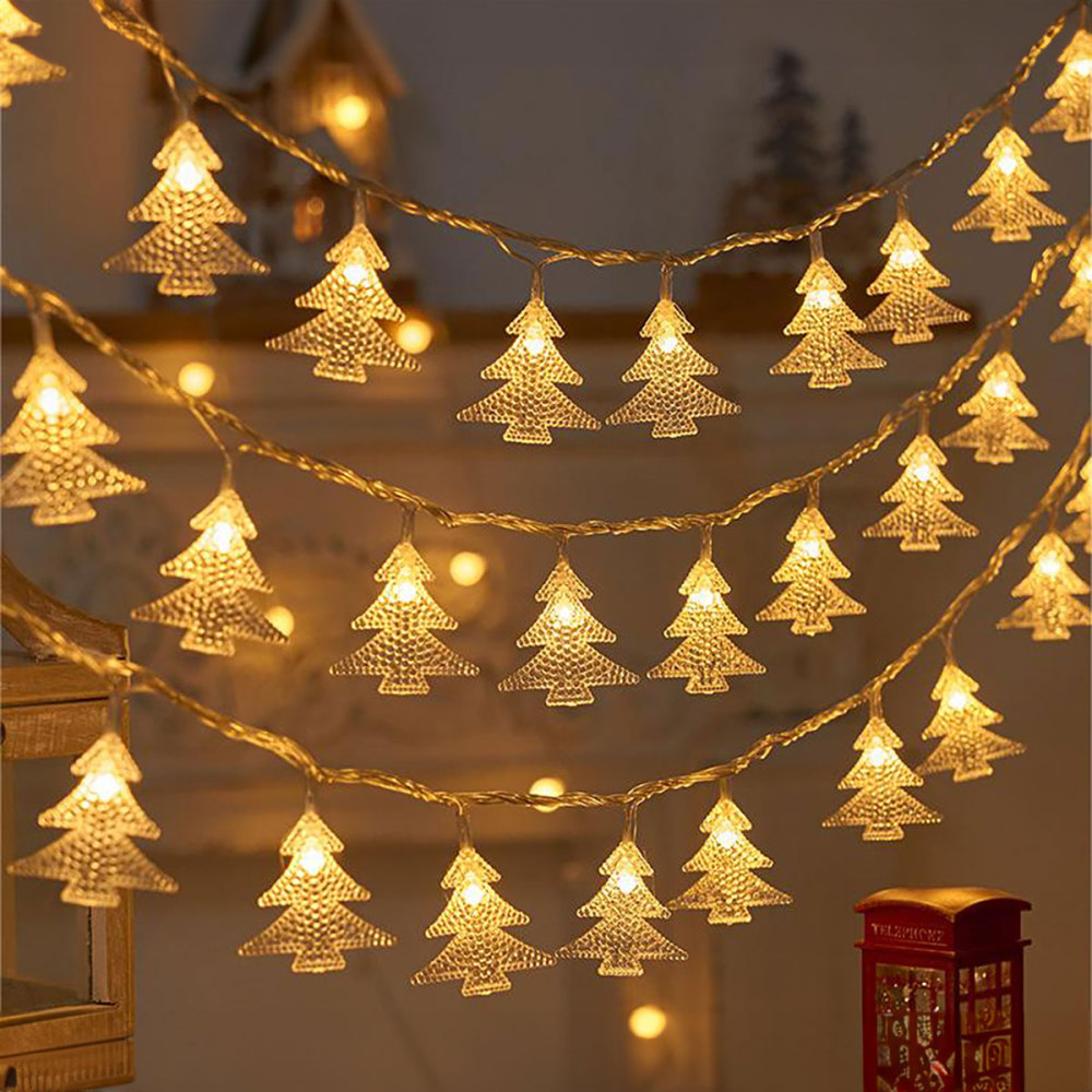 SDD147  Las Luces De Navidad Led Decorativas De Satén Son 1m 80leds
