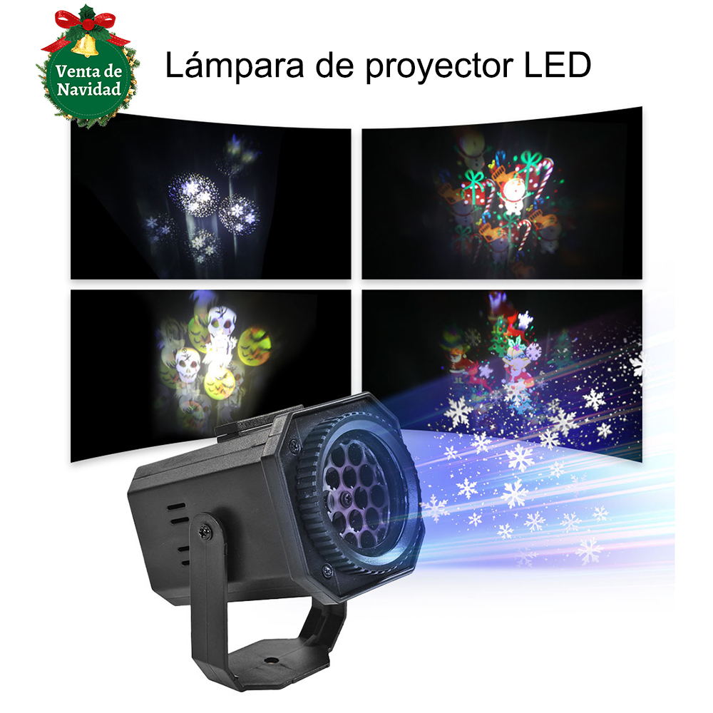 SD39  Proyector Luces Led Decoracion Navidad Dia Muertos Hallowen