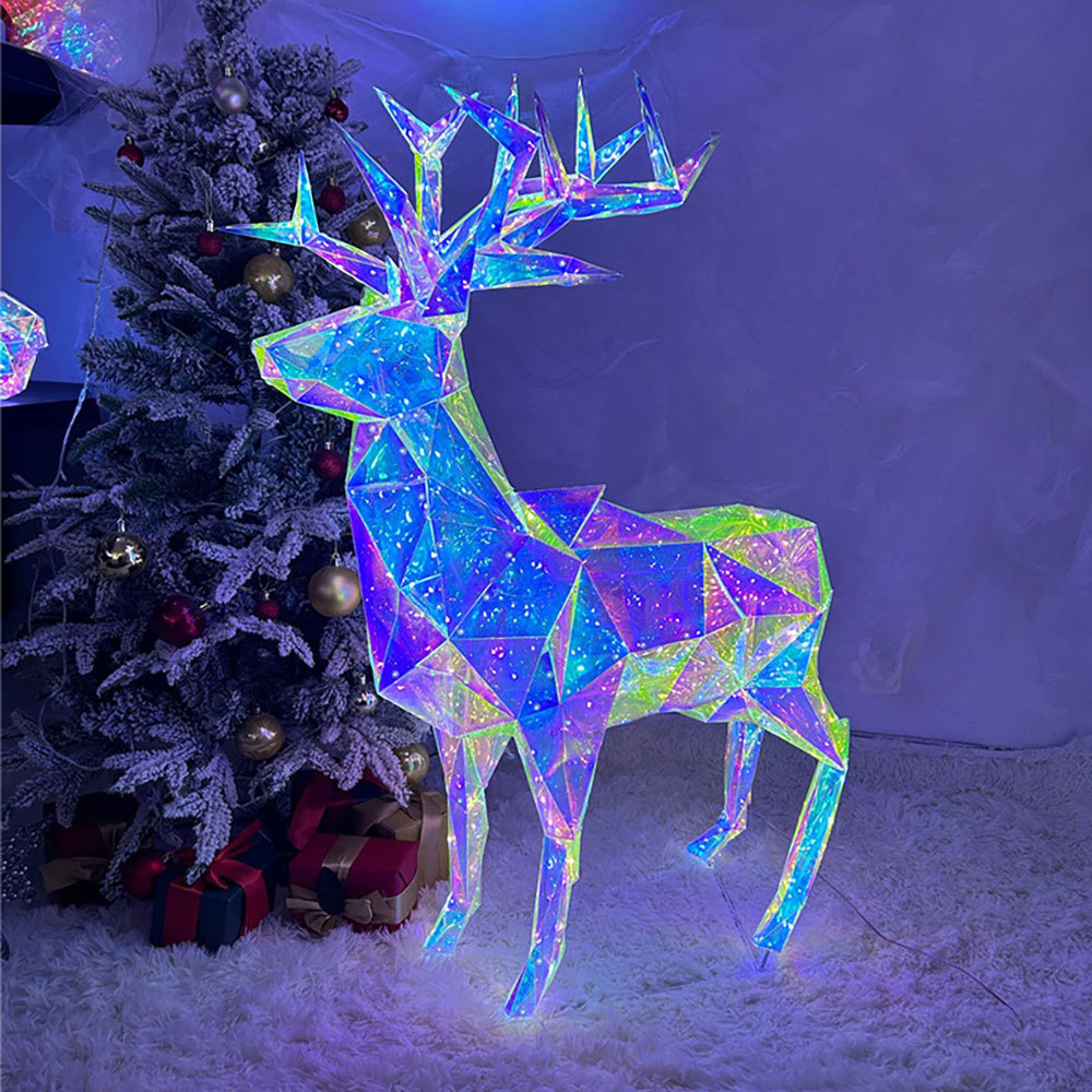 SDD1160 Lámpara 3d Ciervo Luminoso Led San Valentín Navidad Noche
