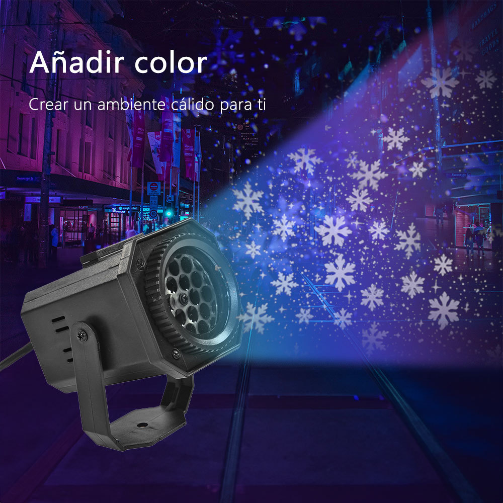 SD39  Proyector Luces Led Decoracion Navidad Dia Muertos Hallowen