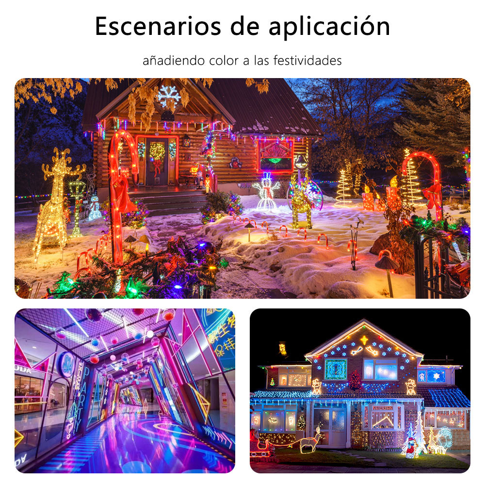 SD31 Proyector Luces Led Navidad Dia Muertos Cumpleaños Hallowen