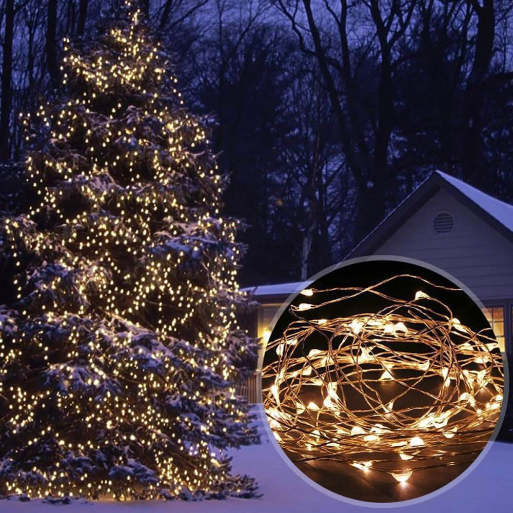 SDD124  Lámpara Led Decorativa Decorativa De Navidad 10m 40 Lámpara
