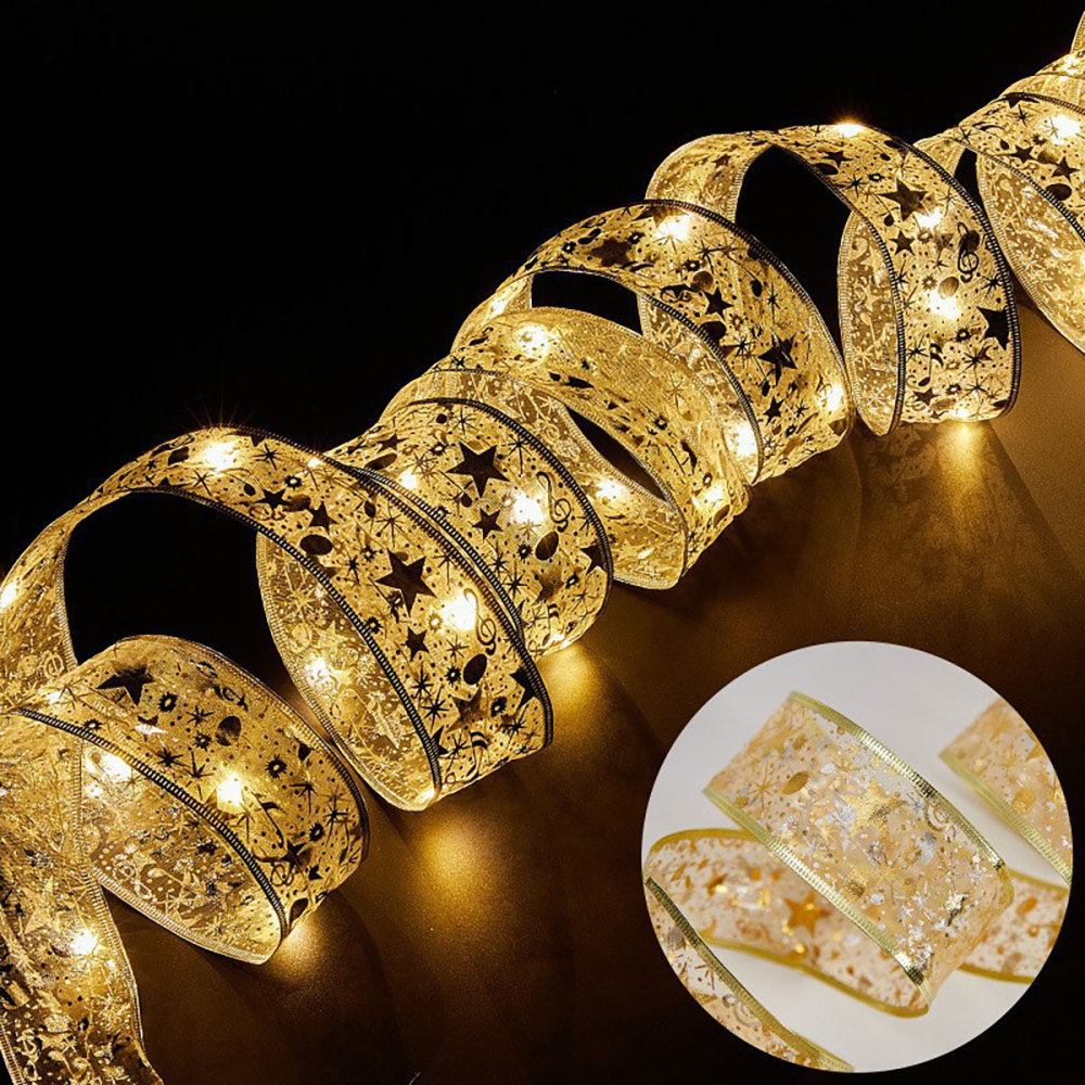 SDD128  Las Luces De Navidad Led Decorativas De Satén Son 4m 40leds
