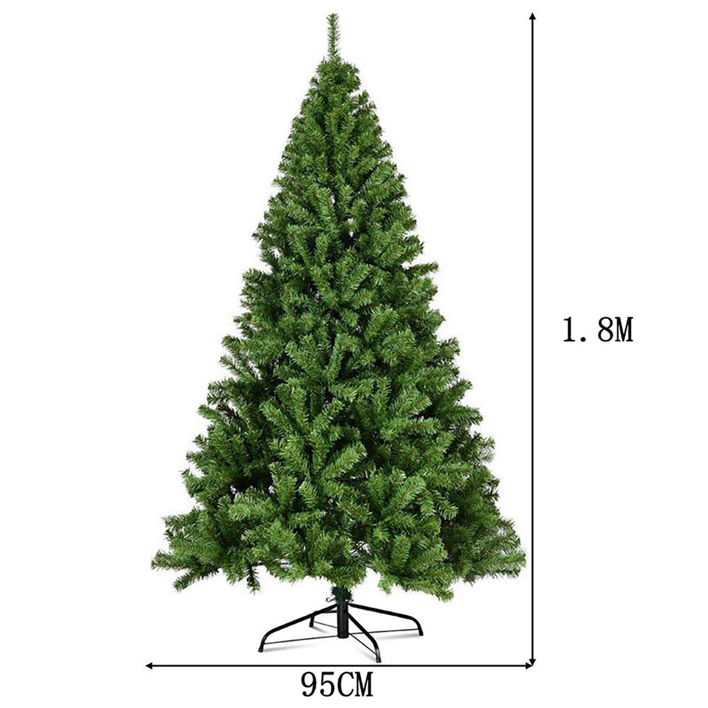 SDS103  Árbol De Navidad Artificial Para Decoración 1.8m Verde