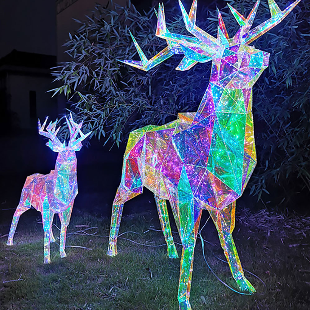 SDD1160 Lámpara 3d Ciervo Luminoso Led San Valentín Navidad Noche