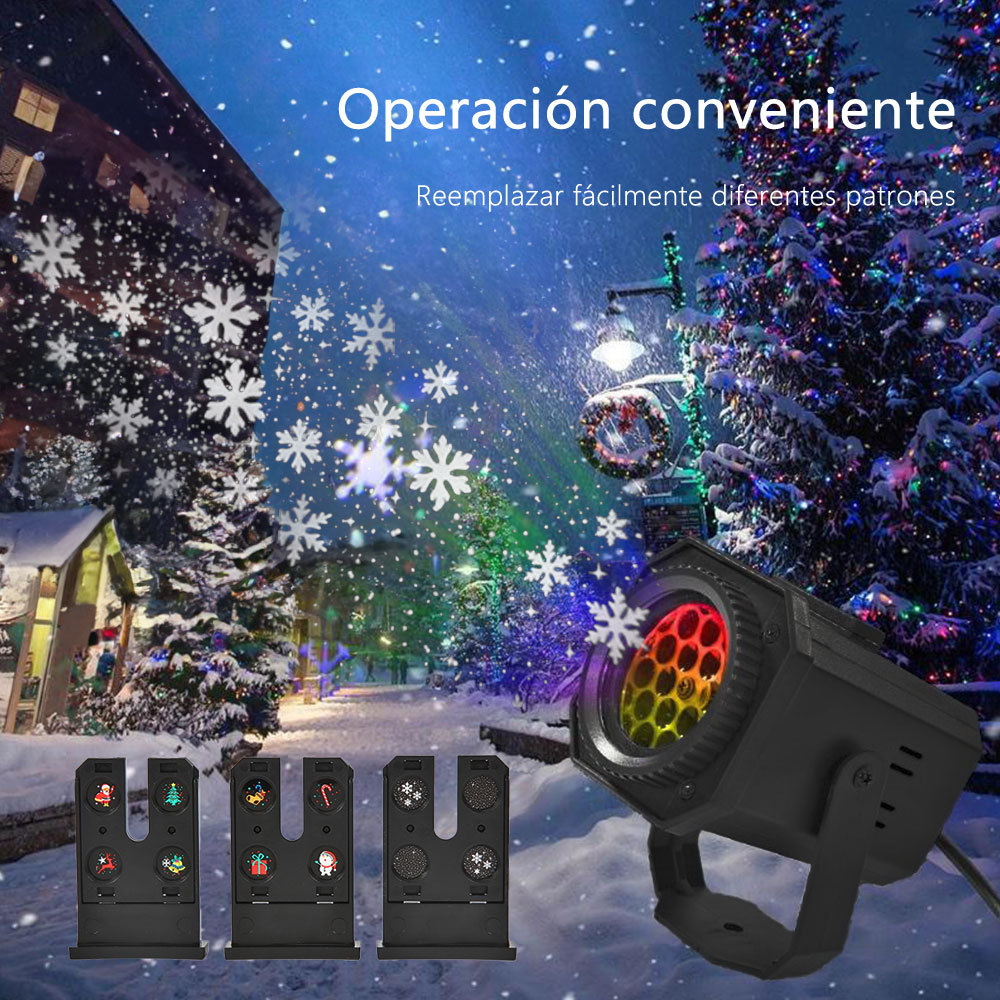 SD39  Proyector Luces Led Decoracion Navidad Dia Muertos Hallowen