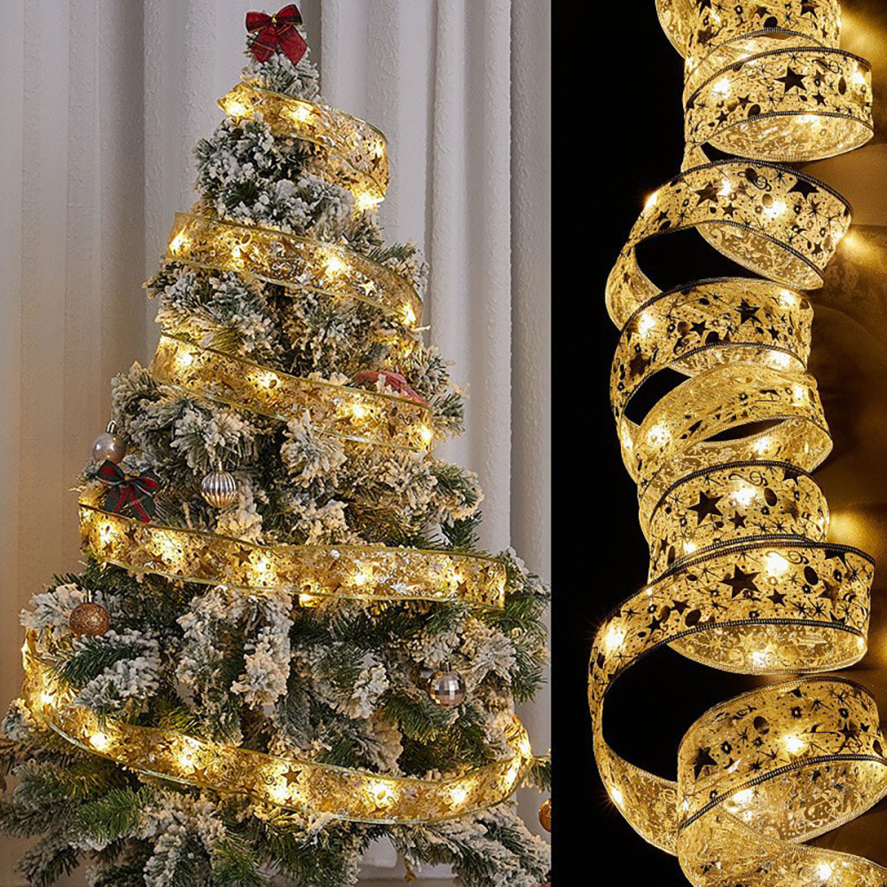 SDD128  Las Luces De Navidad Led Decorativas De Satén Son 4m 40leds