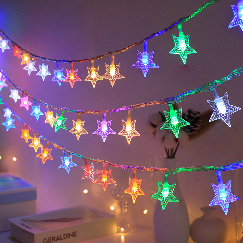 SDD147  Las Luces De Navidad Led Decorativas De Satén Son 1m 80leds