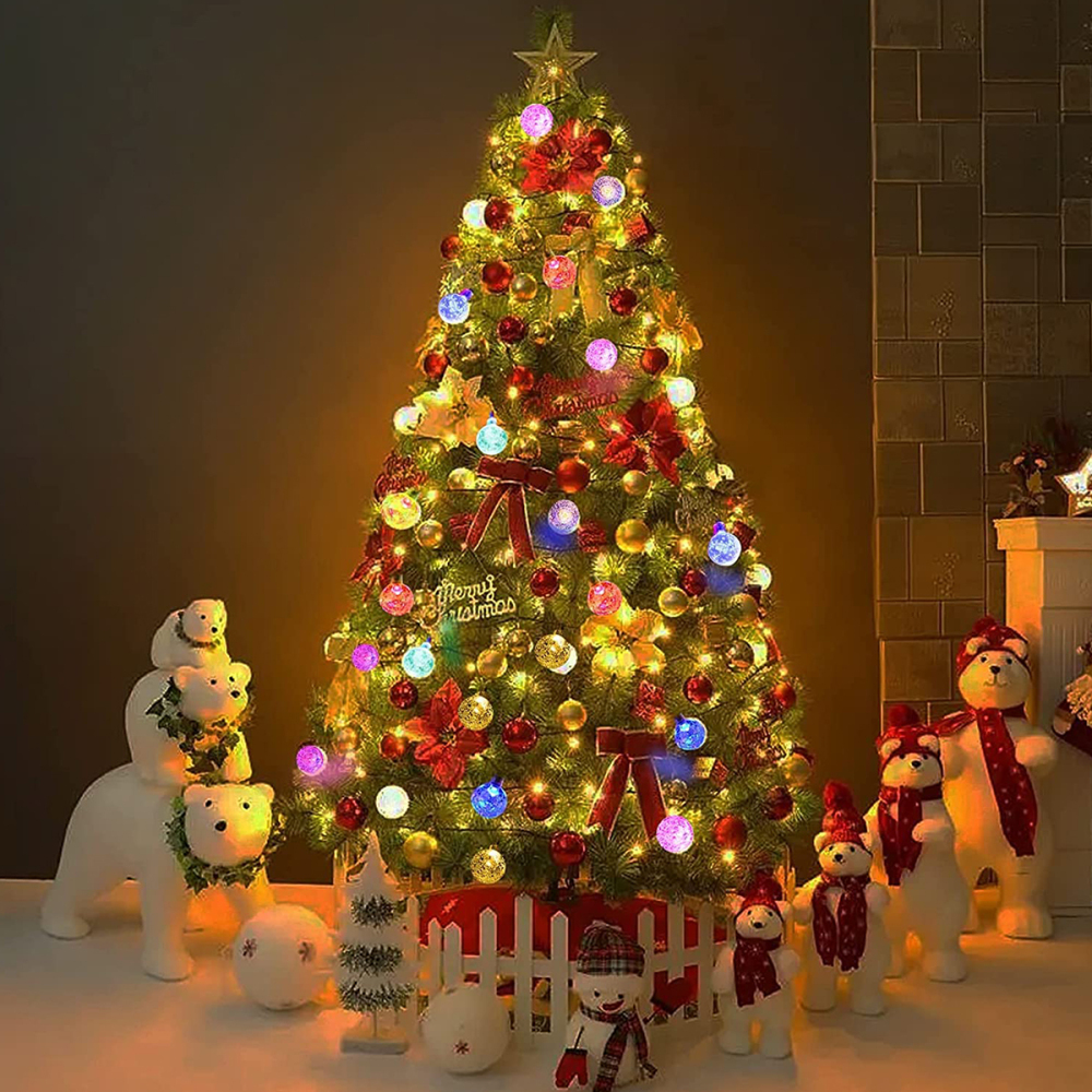 SDD122  Lámpara De Cortina Decorativa De Navidad De 6 M De Largo