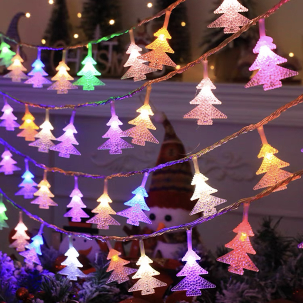 SDD147  Las Luces De Navidad Led Decorativas De Satén Son 1m 80leds