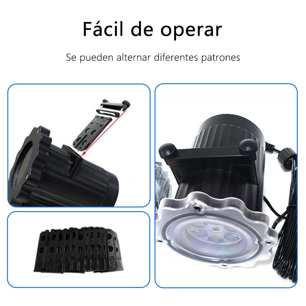 SD31 Proyector Luces Led Navidad Dia Muertos Cumpleaños Hallowen