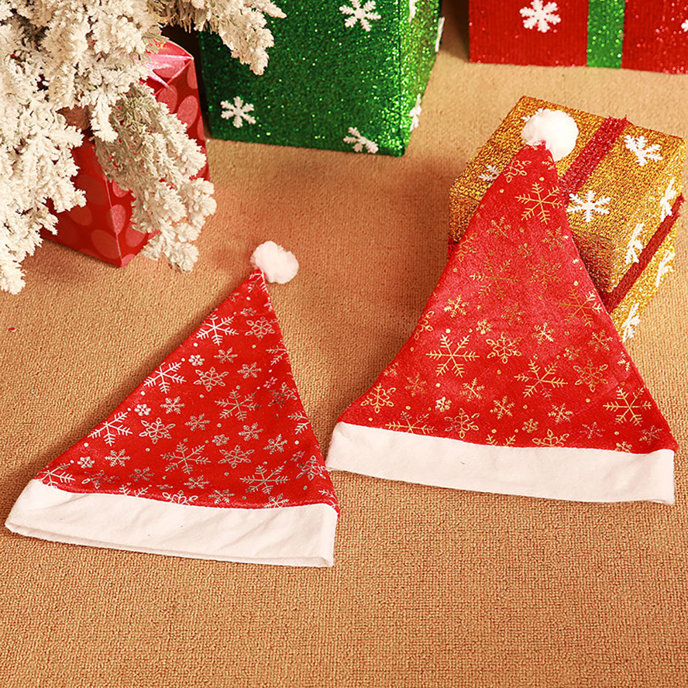 SDS603  5 Gorros Navideños Santa Claus Rojo Arbol Navidad Posadas