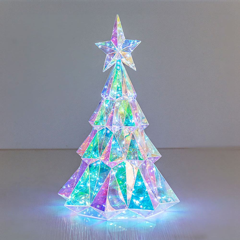 SDD1153  Arbol De Navidad Adorno Navideño Decoracion Lámpara Led 65cm