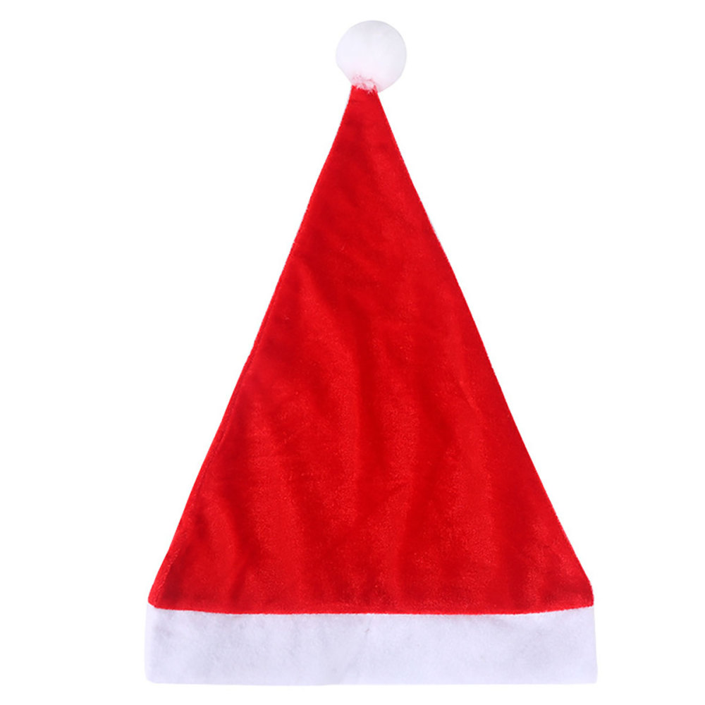 SDS605  5 Gorros De Navidad Santa Rojo Sombrero Navideños Posada