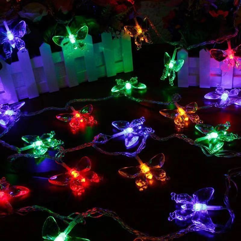 SDD111  Decorativas De Lucess Led De Navidad Con Luz Blanca Y Multic