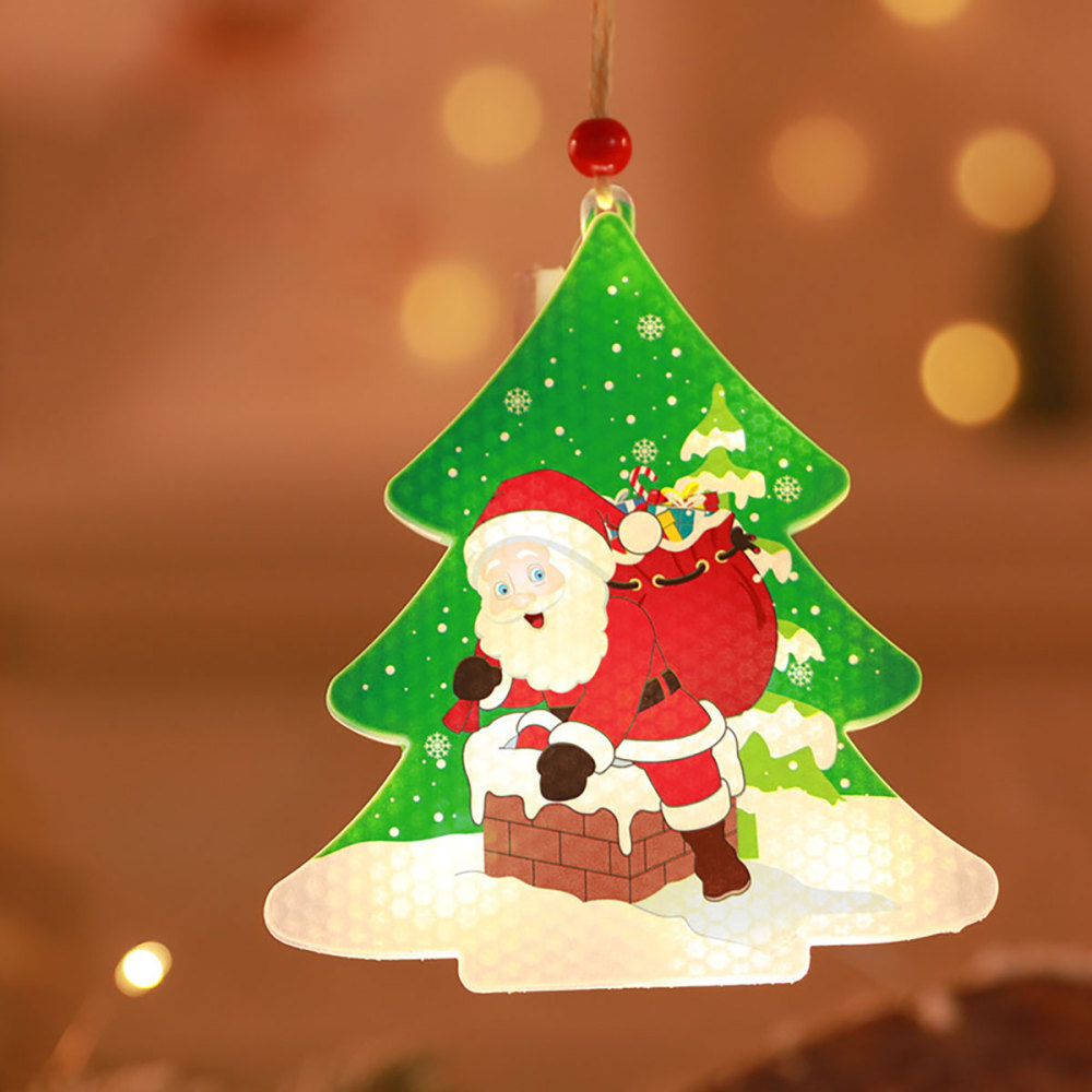 SDD101  Lámpara Colgante Navideña Led Copo De Nieve Para Navidad
