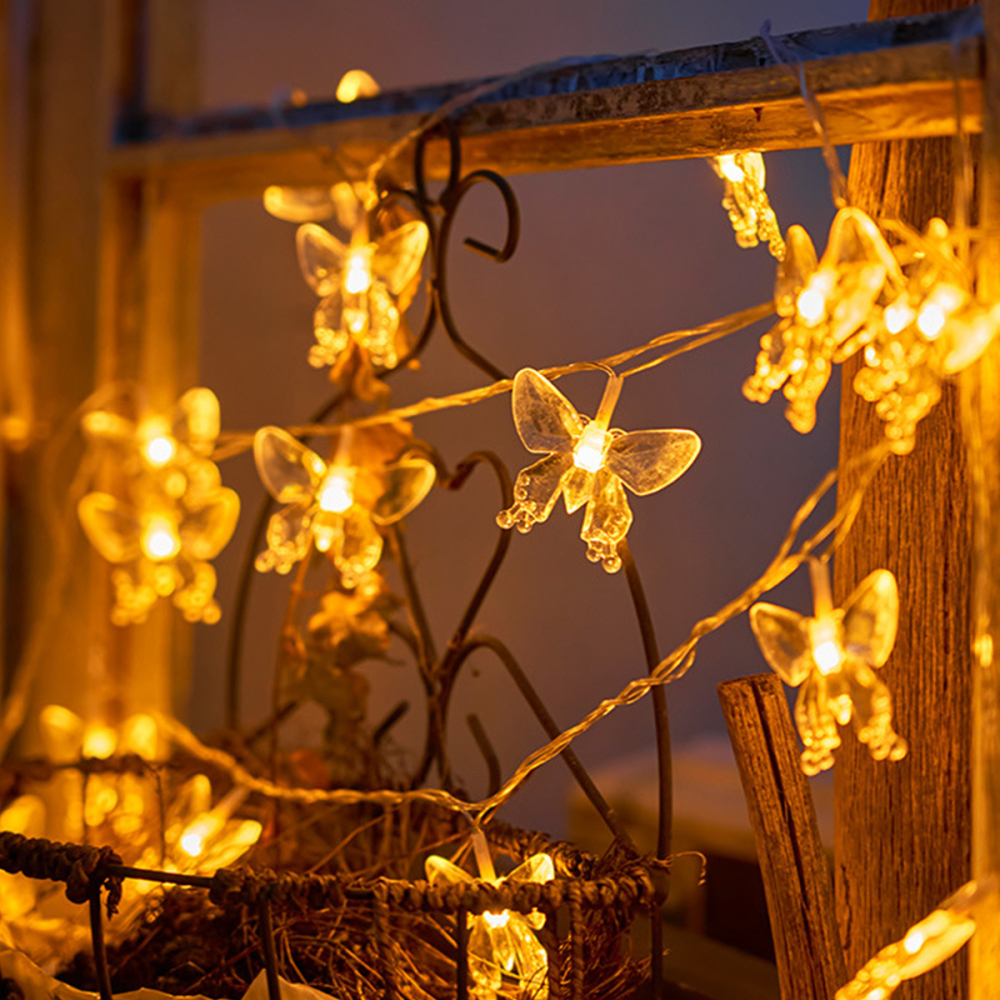 SDD111  Decorativas De Lucess Led De Navidad Con Luz Blanca Y Multic
