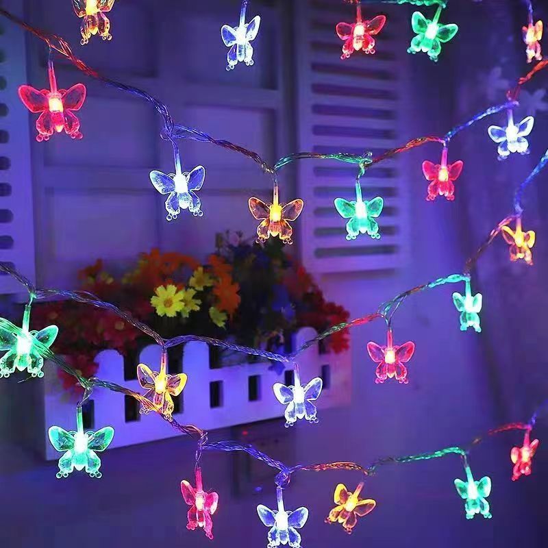 SDD111  Decorativas De Lucess Led De Navidad Con Luz Blanca Y Multic