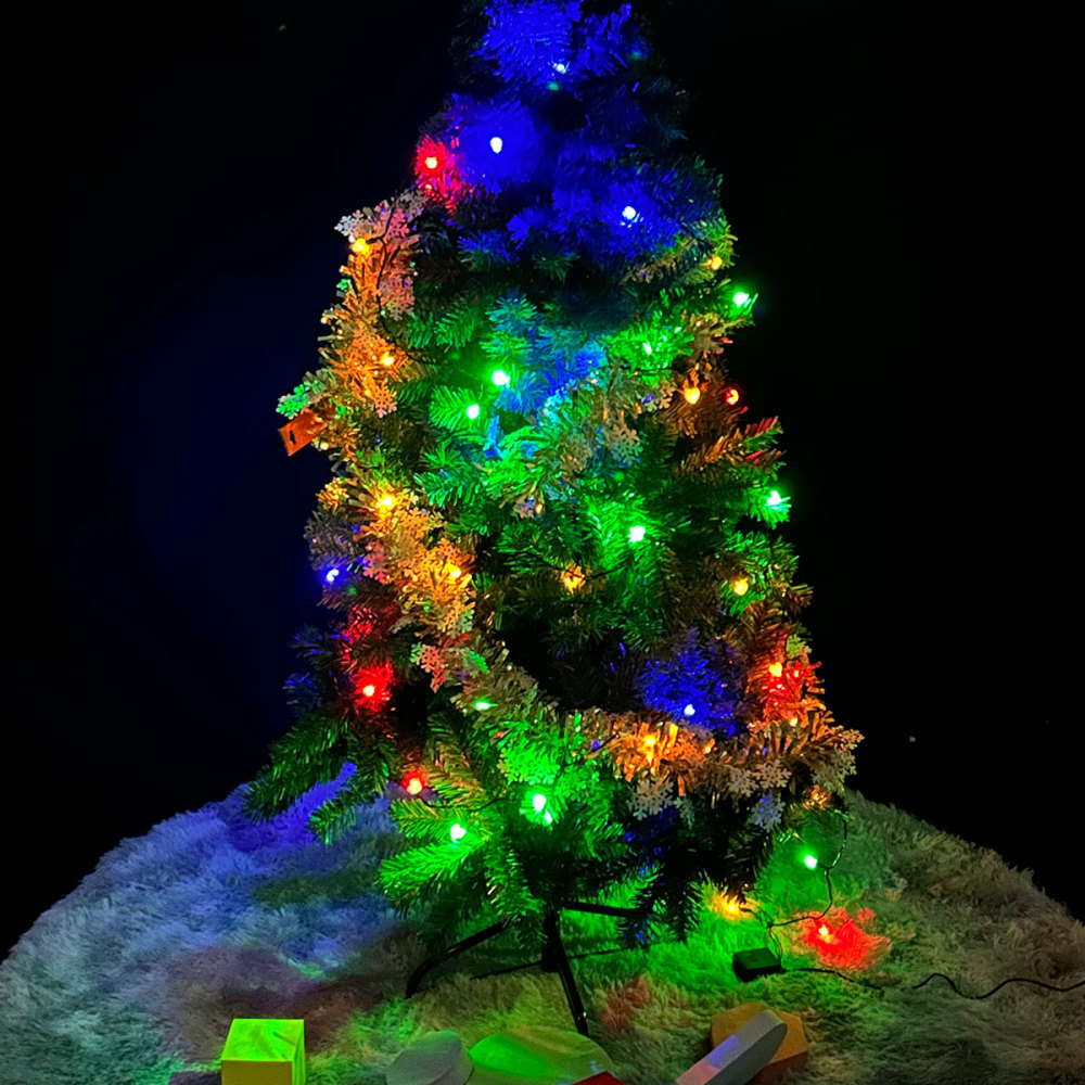 SDD1104  Luces De Árbol De Navidad Para Decoración De Fiestas 40 Led