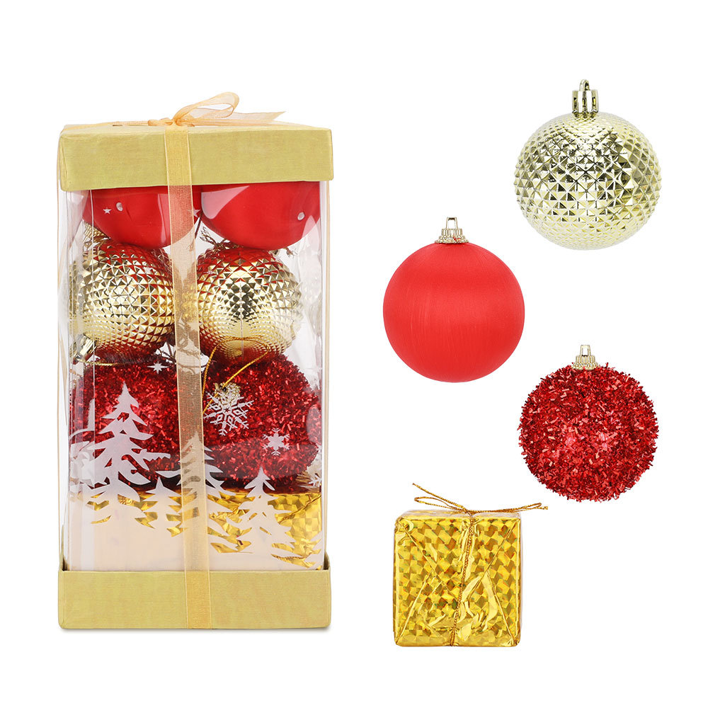 SDS4184  16 Esferas Navideñas Decoración Adorno Arbol Navidad 6cm