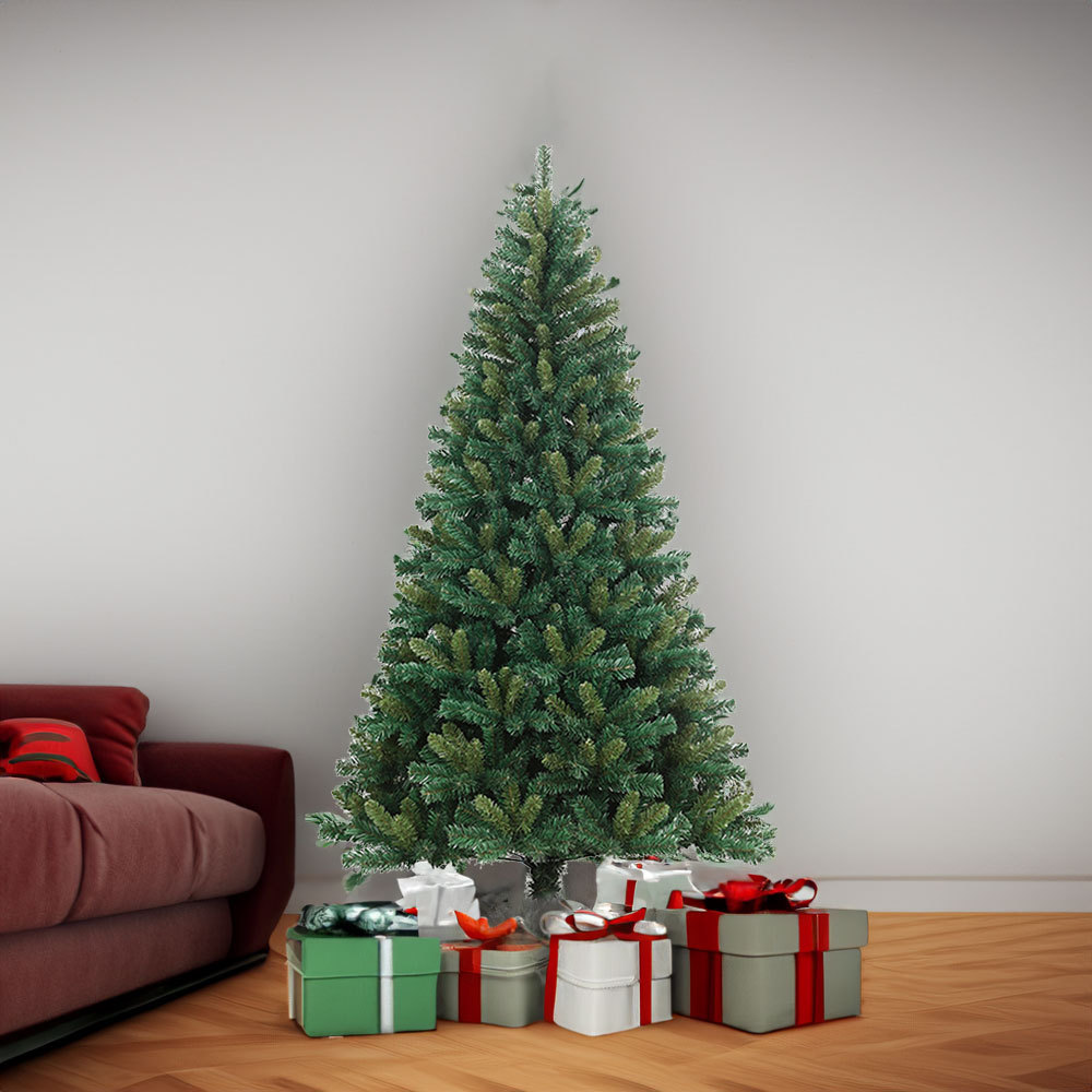 SDS132  Árbol de Navidad Verde 1.50 M Artificial Pino Frondoso