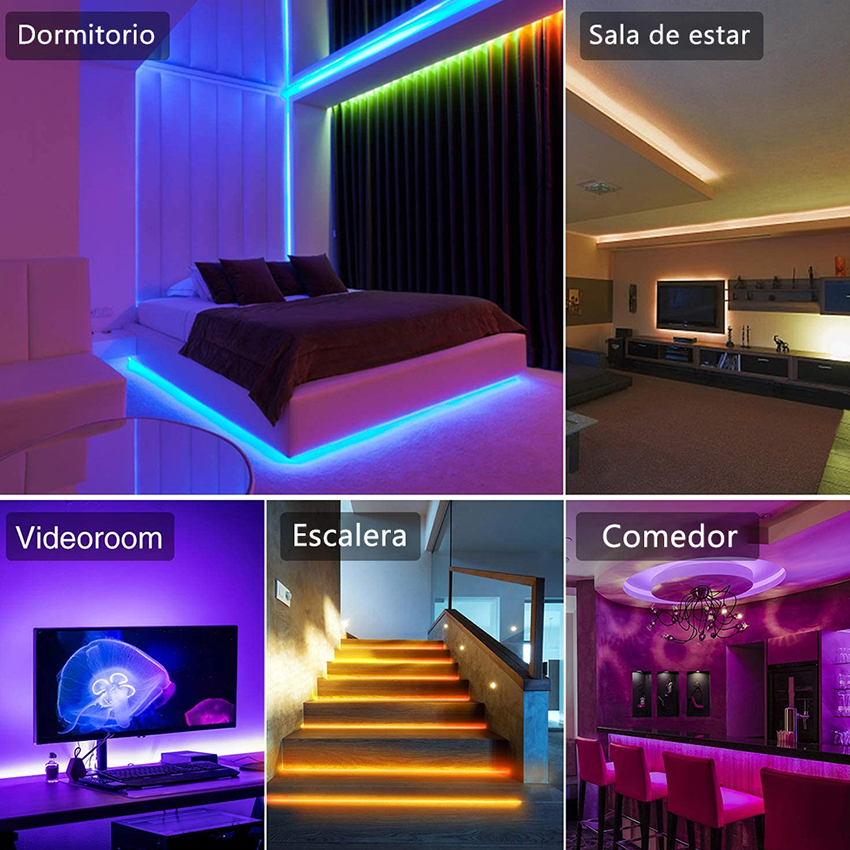 LED603  Tira Led Neónflex 5m 12v Alto Brillo Decorativa Led Luces