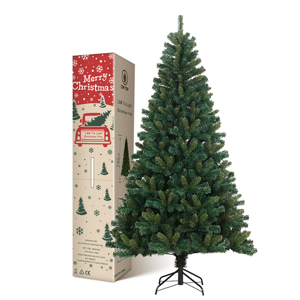SDS135  Árbol De Navidad Pino Navideñ Frondoso 2.4m 1400 Ramas Verde