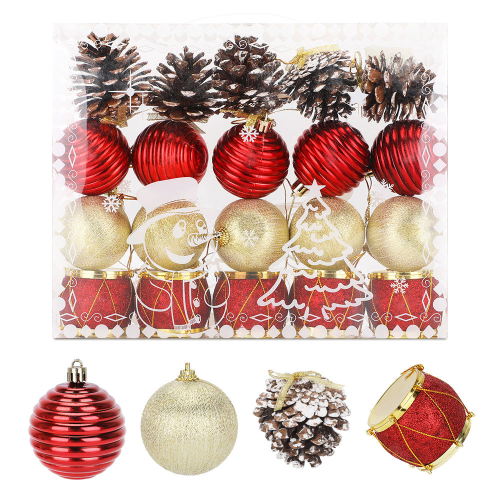 SDS4187  Esferas Navidad Adornos para Árbol Navidad Estilos Mixtos